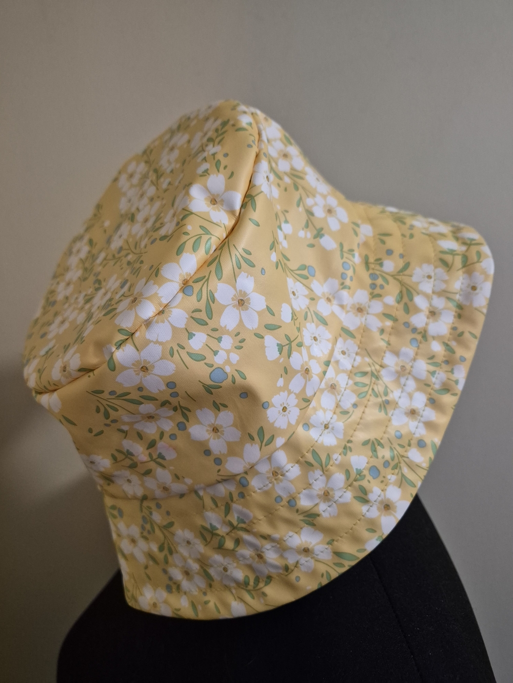 Women's Yellow Floral Bucket Hat